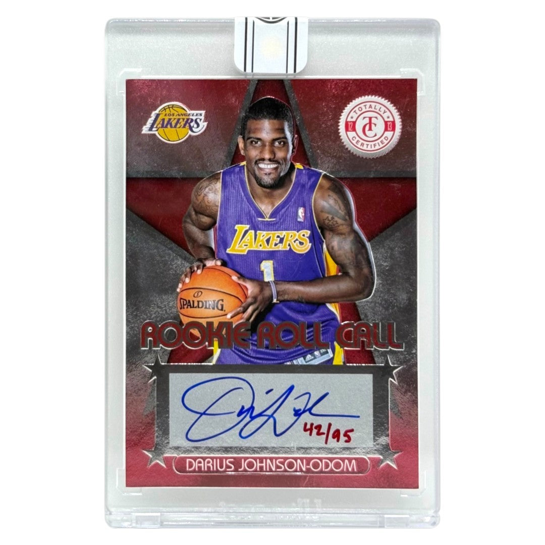 未開封品 PANINI NBAカード TOTALLY CERTIFIED DARIUS JOHNSON-ODOM LAKERS /95 #99 中古 IT1