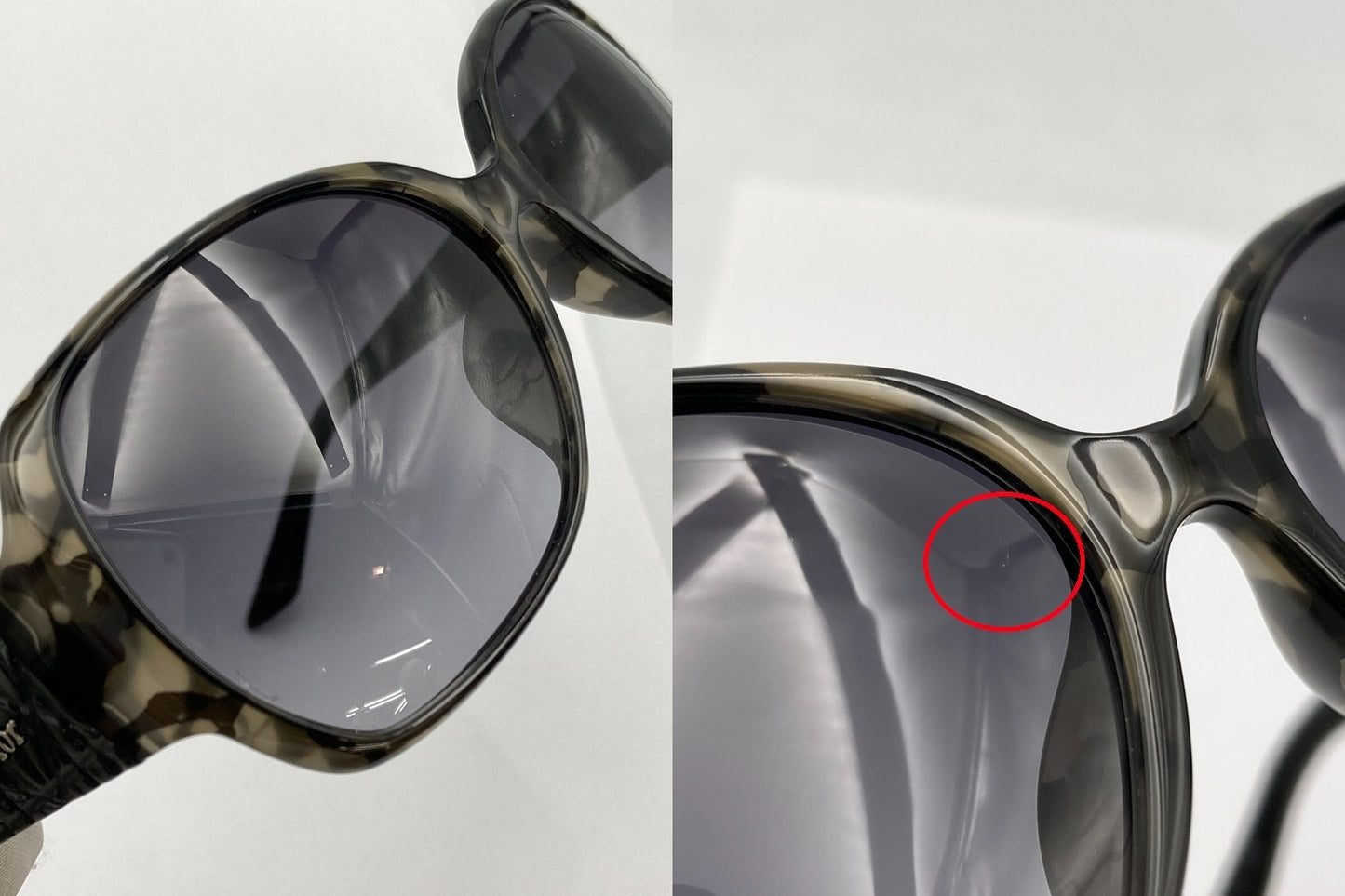 Christian Dior クリスチャンディオール FRISSON/F サングラス KF9HD レディース 中古 D4