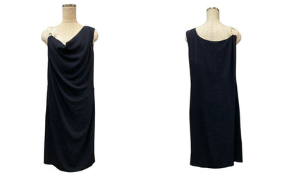 ESCADA エスカーダ ドレープ ノースリーブ ワンピース サイズ38 中古 D4