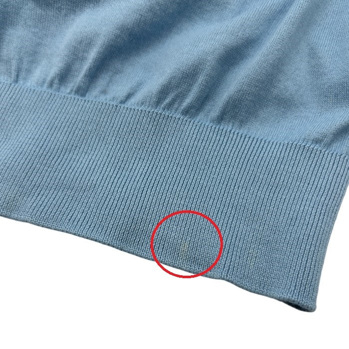 JOHN SMEDLEY ジョンスメドレー ポロシャツ S トップス 水色 半袖 夏 レディース 中古 W４