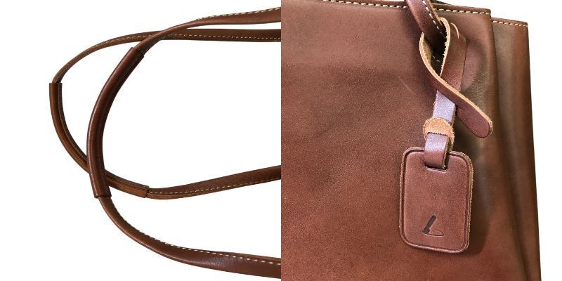 土屋鞄 ディアリオ ギャザー ショルダー バッグ レディース レザー ブラウン トートバッグ 鞄 本革 おしゃれ 中古 WK1