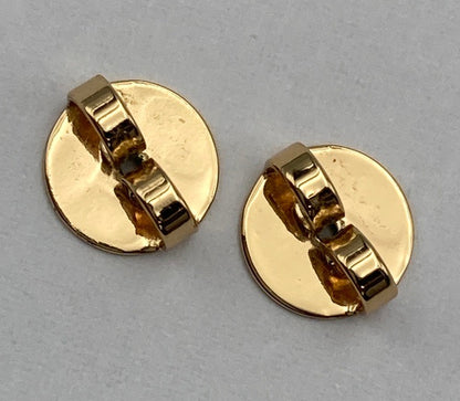 TORY BURCH トリーバーチ キラ エナメル サークルスタッドピアス 中古 D4