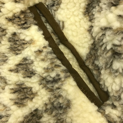 ISABEL MARANT ETOILE イザベルマラン MACKENSY ジャケット レディース コート フリース ボア ジップアップ ベージュ/ブラウン 36サイズ MA0092FB-B3C03E 中古 T1