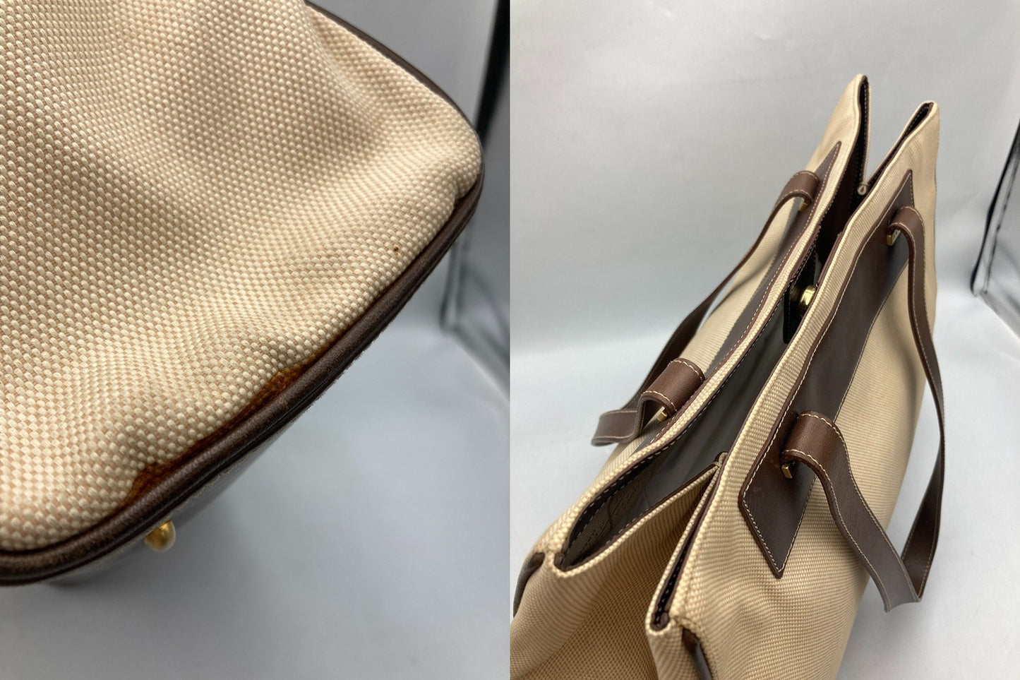 CELINE セリーヌ キャンバス トートバッグ レディース 中古 D4