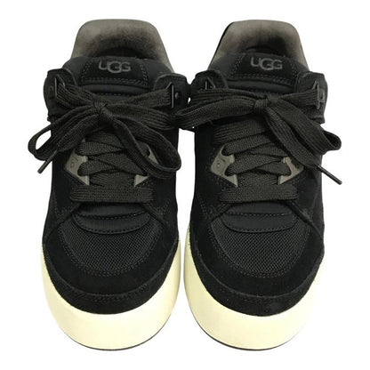 UGG アグ GOLDENCUSH スニーカー レディース スウェード/メッシュ ローカット 厚底 ゴールデンクッシュ ブラック 24.0cm 1152719 中古 T1