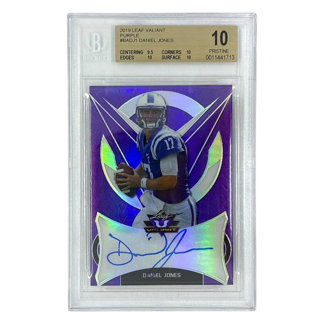 Leaf NFLカード VALIANT DANIEL JONES 20/20 #BA-DJ1 中古 IT1