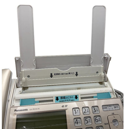Panasonic パナソニック おたっくす デジタルコードレス FAX KX-PD725DL-N シャンパンゴールド ファックス 家電 電話機 コピー 家電製品 中古 W４