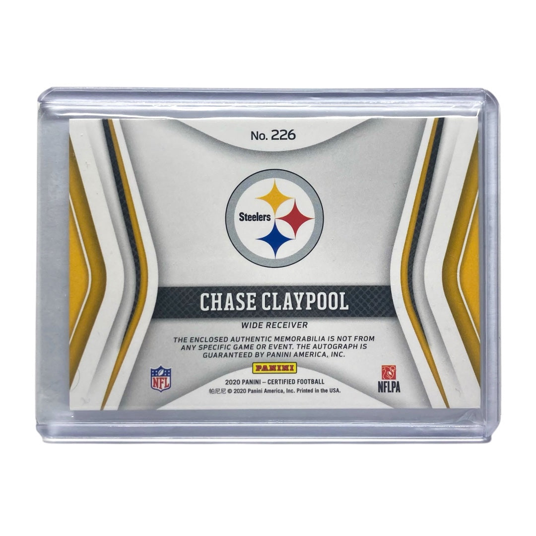 PANINI NFLカード CERTIFIED CHASE CLAYPOOL STEELERS 199/249 #226 中古 IT2