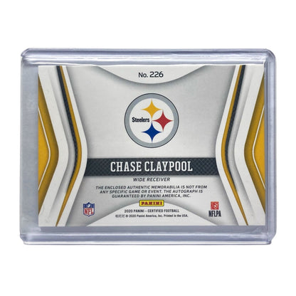 PANINI NFLカード CERTIFIED CHASE CLAYPOOL STEELERS 199/249 #226 中古 IT2