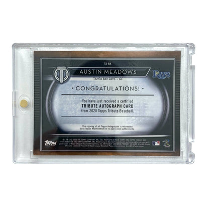 TOPPS MLBカード TRIBUTE AUSTIN MEADOWS 21/99 #TA-AM 中古 IT1