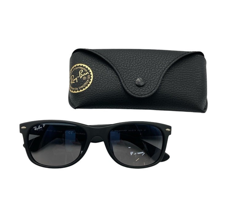 Ray-Ban NEW WAYFARER レイバン ニューウェイファーラー 偏光レンズ サングラス RB2132-F 601-S/78 55 中古 D4