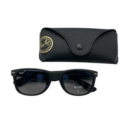 Ray-Ban NEW WAYFARER レイバン ニューウェイファーラー 偏光レンズ サングラス RB2132-F 601-S/78 55 中古 D4