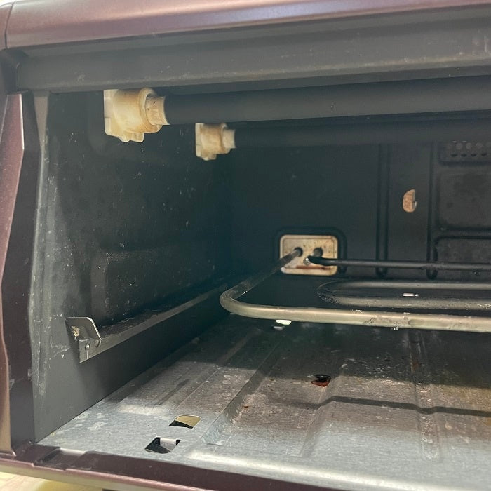パナソニック ロースター けむらん亭 ブラウン NF-RT1000-T 両面焼き 遠赤 焼きいも 焼き魚 燻製 中古 R4