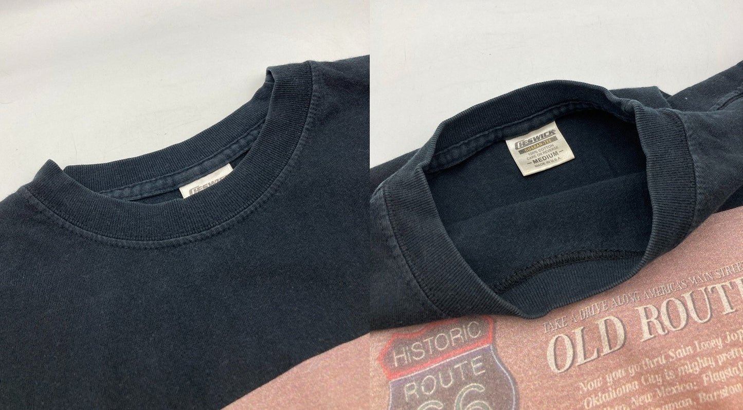 CHESWICK by SUGAR CANE チェスウィック ルート66 プリントTシャツ USA製 サイズM メンズ 中古 D4