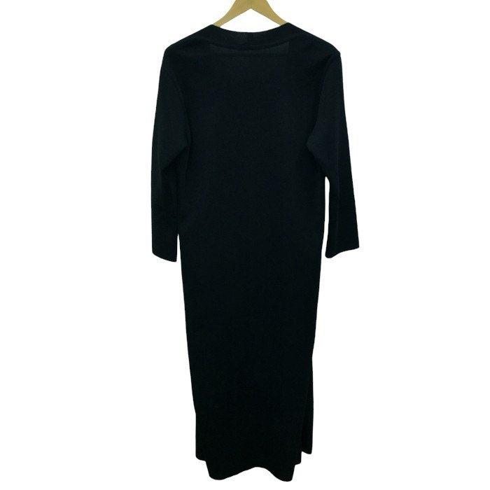 ISSEY MIYAKE PERMANENTE イッセイミヤケ ペルマネンテ ロングカーディガン レディース 秋 アクリル ブラック S PE63-KA143 中古 MK1