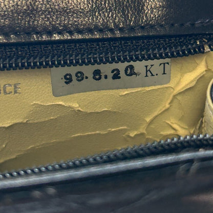 CHANEL シャネル ビコローレ ラムスキン ポーチ 羊革 キルティング ブランド レディース 中古 W1