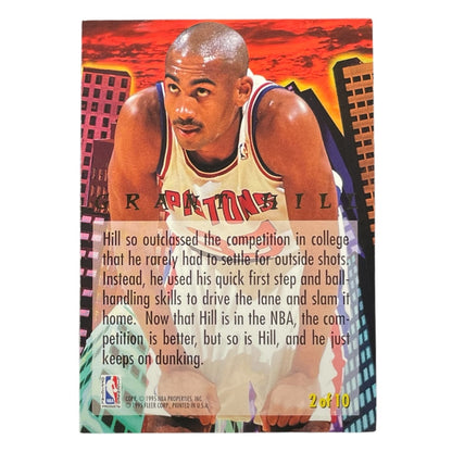 FLEER NBAカード ULTRA JAM CITY GRANT HILL PISTONS #2 中古 IT2