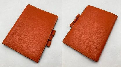 HERMES エルメス アジャンダGM 手帳カバー 中古 D4