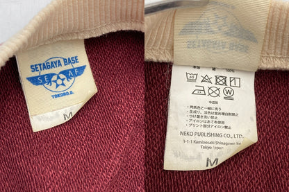 SETAGAYA BASE 世田谷ベース JAMCRACKER RECORD スウェット サイズM メンズ 中古 D4