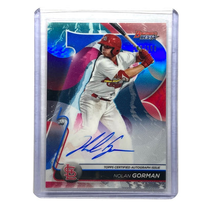 TOPPS MLBカード BOWMAN'S BEST NOLAN GORMAN CARDINALS 143/150 #B20-NGO 中古 IT2