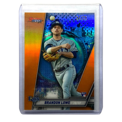 TOPPS MLBカード BOWMAN'S BEST BRANDON LOWE RAYS 24/25 #37 中古 IT2