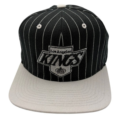 mitchell＆ness ミッチェル＆ネス ロサンゼルス キングス キャップ メンズ 帽子 ストライプ カジュアル ストリート 中古 W４