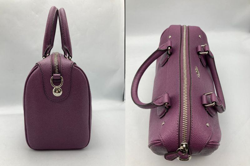 COACH コーチ ミニベネットサッチェル 2way ショルダー ボストンバッグ F57521 中古 D4