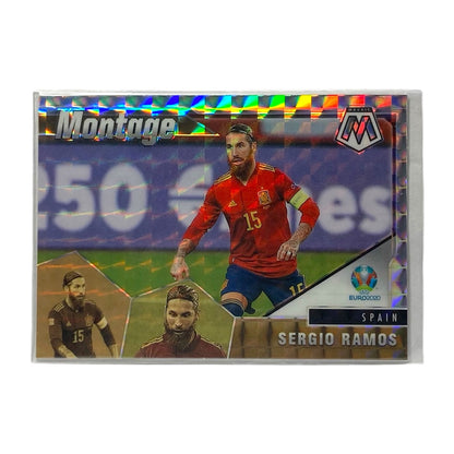 PANINI サッカーカード MOSAIC UEFA EURO PRIZM SERGIO RAMOS SPAIN #30 中古 IT2