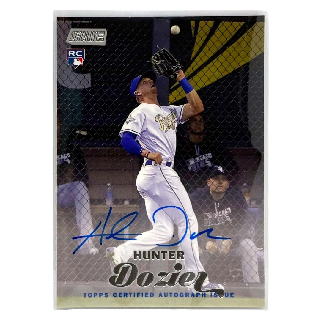 TOPPS MLBカード STADIUM CLUB HUNTER DOZIER KANSAS CITY ROYALS #SCA-HD 中古 IT1