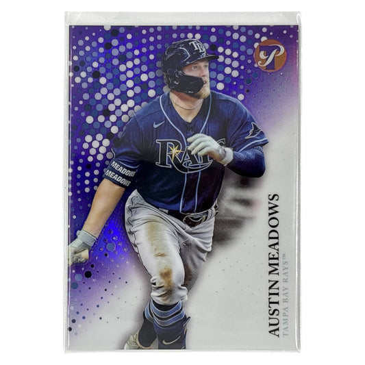 TOPPS MLBカード PRISTINE AUSTIN MEADOWS TAMPA BAY RAYS /99 #221 中古 IT1