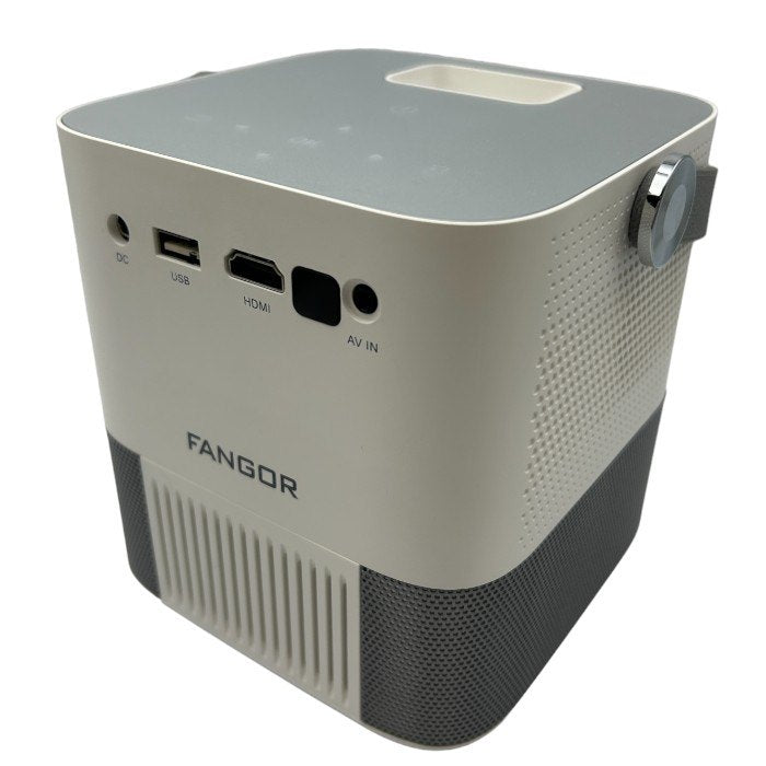 FANGOR WiFi プロジェクター F-802 ワイヤレス 有線 HDMI ミラーリング コンパクト 中古 W４