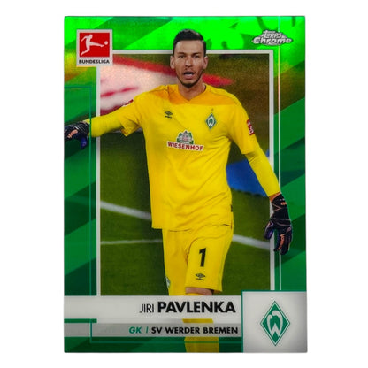 TOPPS サッカーカード CHROME JIRI PAVLENKA WERDER BREMEN /99 #27 中古 IT2