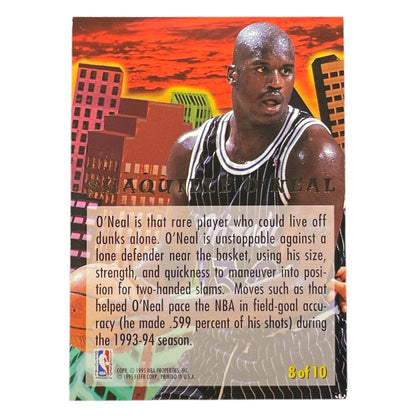 FLEER NBAカード ULTRA JAM CITY SHAQUILLE O’NEAL MAGIC #8 中古 IT2