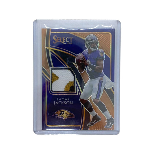 PANINI NFLカード SELECT PRIZM LAMAR JACKSON BALTIMORE RAVENS 26/49 #SS-25 中古 IT1