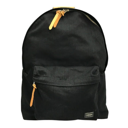 PORTER ポーター ノアール デイパック ユニセックス キャンバス リュック バックパック NOIR DAYPACK ブラック 895-15157 中古 T1