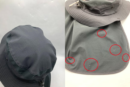 THE NORTH FACE [ザノースフェイス] サンシールドハット NN02307 サイズL ブラック 中古 D4