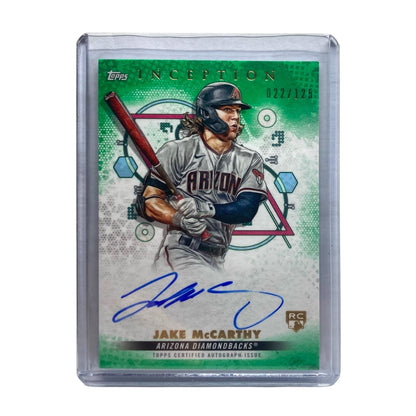 TOPPS MLBカード INCEPTION JAKE MCCARTHY DIAMONDBACKS 022/125 #BRES-JMC 中古 IT2