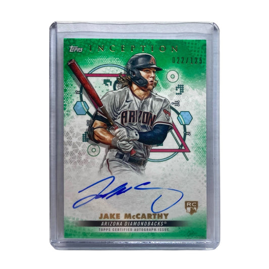 TOPPS MLBカード INCEPTION JAKE MCCARTHY DIAMONDBACKS 022/125 #BRES-JMC 中古 IT2
