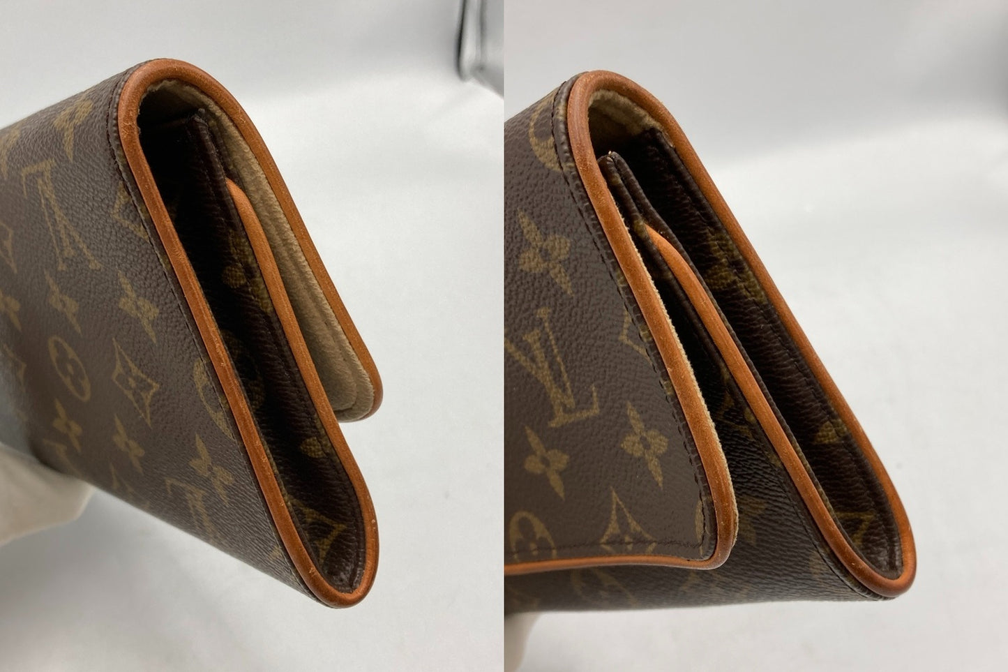 LOUIS VUITTON ルイヴィトン モノグラム ポシェットツイン GM ショルダーバッグ M51852 中古 D4