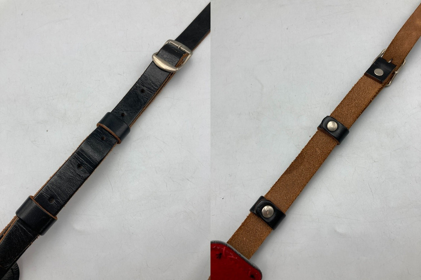 FERNANDES フェルナンデス レザー ギターストラップ 中古 D4