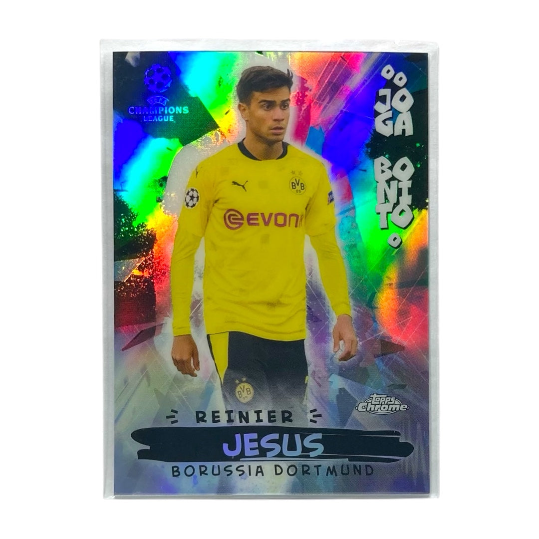 TOPPS サッカーカード CHROME JOGA BONITE REINIER JESUS BORUSSIA DORTMUND #JB-18 中古 IT2