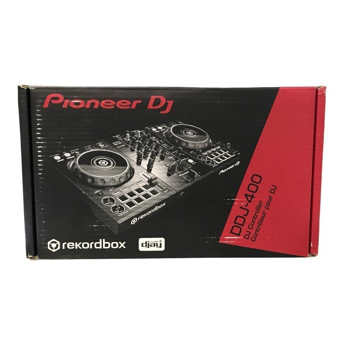 Pioneer DJ / DJコントローラー ブラック rekordbox対応 2チャンネル 入門 ホームユース DDJ-400-N 中古 T1