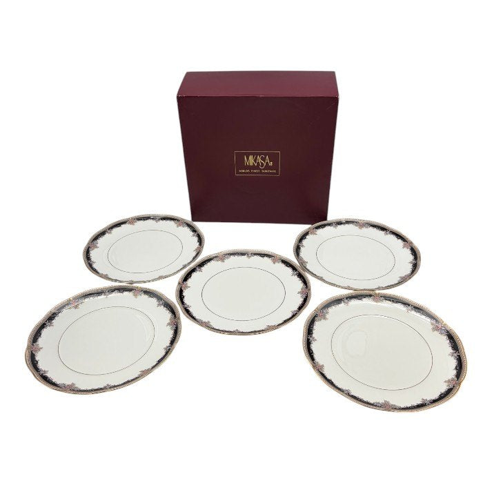 オールド ノリタケ Noritake パレスロイヤルプレート 21cm 5客 洋食器 食器 皿 花柄 中古 W1
