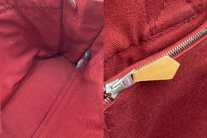 HERMES エルメス フールトゥPM トートバッグ ボルドー 中古 D4