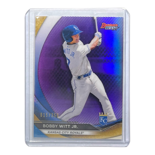 TOPPS MLBカード BOWMAN'S BEST BOBBY WITT JR. KANSAS CITY ROYALS /250 #TP-20 中古 IT2