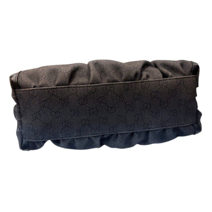 GUCCI グッチ GGキャンバス ショルダーバッグ レディース ブラック/グレー 265692 ブランド 鞄 レディース 小さめ 中古 W４