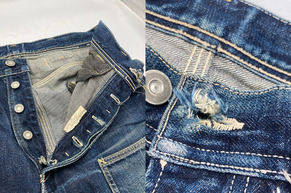 FREEWHEELERS フリーホイーラーズ デリックマン デニムパンツ サイズ30×32 メンズ 中古 D4