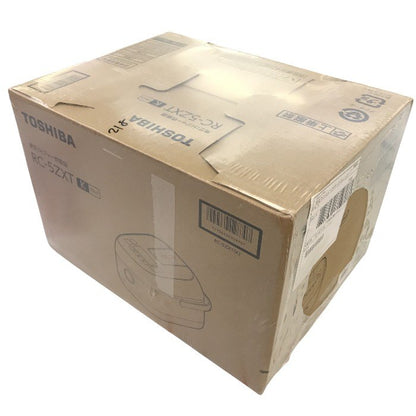 TOSHIBA(東芝) 炊飯器 3合 RC-5ZXT(K) ブラック 一人暮らし IH 玄米 保温24時間 中古 Y1