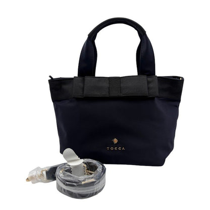 TOCCA トッカ 2WAY バッグ リボン 鞄 ショルダー ハンド レディース かわいい 中古 W1