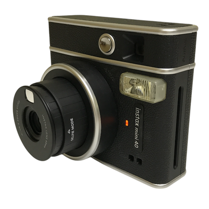 FUJIFILM インスタントカメラ チェキ instax mini 40 INS MINI 40 富士フィルム カメラ ケース付き 中古 Ｗ1